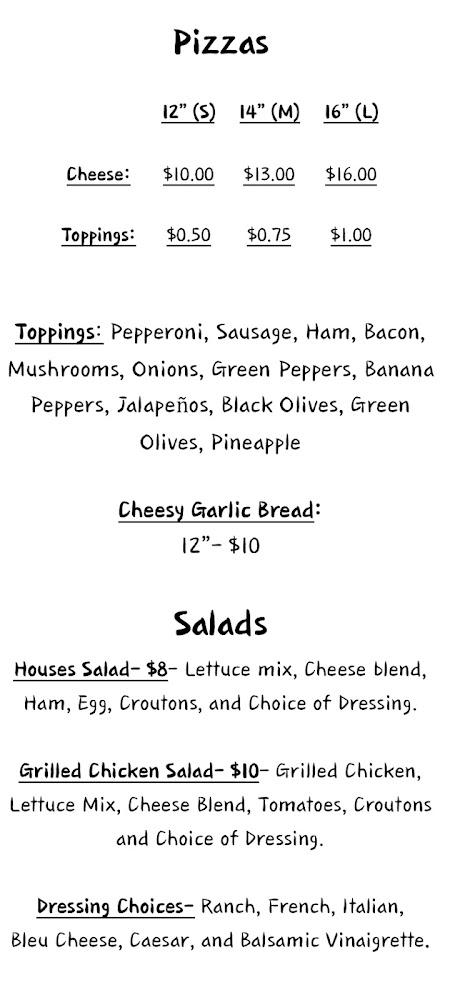 Ole Mill Company LLC Menu image 3